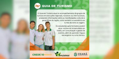 Curso Técnico em Guia de Turismo