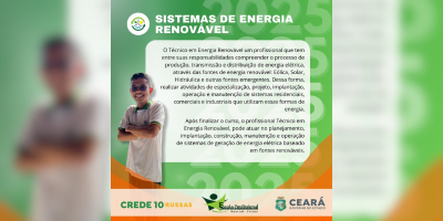 Curso Técnico em Sistema de Energias Renováveis